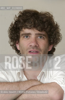 Journalist and Author Richard Benson..The Debut Author festival at the Traverse theatre in Edinburgh....Copyright©Alex Hewitt/Writer Pictures/Rosebud2