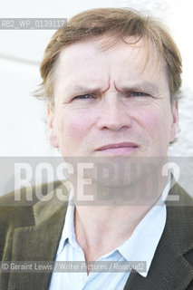 Marcus Berkmann, writer, at the Woodstock Literary Festival, Woodstock, Oxfordshire, UK, September 18, 2010. ..©Geraint Lewis/Writer Pictures/Rosebud2