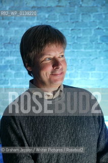 Ridley Pearson (glasses) and Dave Barry who have written a prequel to Peter Pan..Copyright©Graham Jepson/Writer Pictures/Rosebud2