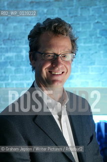 Ridley Pearson (glasses) and Dave Barry who have written a prequel to Peter Pan..Copyright©Graham Jepson/Writer Pictures/Rosebud2