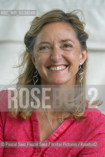 Writer Claire Bertschinger, author of Moving Mountains, an account of her role as a relief nurse in the famine in Ethiopia in 1984. Here at the Edinburgh International Book Festival 2005.      ..Copyright©Pascal Saez.Pascal Saez/Writer Pictures/Rosebud2