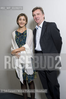 Ingrid Betancourt and John McCarthy at “Ingrid Betancourt: Even Silence Has An End.  .In conversation with John McCarthy”, Congress Centre, London, October 6, 2010. ..Copyright©Seb Cunard/Writer Pictures/Rosebud2