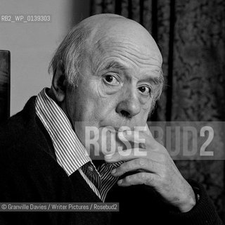 Sir John Betjeman pictured at his home in 1982..copyright©Granville Davies/Writer Pictures/Rosebud2