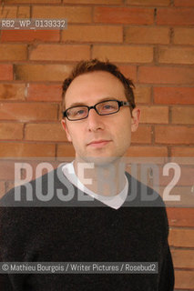 David Bezmozgis ..copyright©Mathieu Bourgois/Writer Pictures/Rosebud2