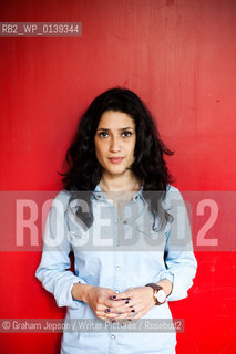 Fatima Bhutto, author.  Photographed at The Royal Court Theatre, London..copyright©Graham Jepson/Writer Pictures/Rosebud2
