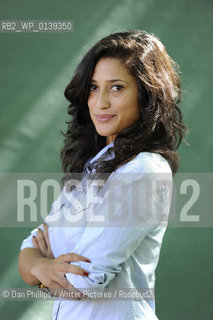 Fatima Bhutto, Pakistani poet and writer, at the Edinburgh International Book Festival, Edinburgh, UK, August 15, 2010...copyright©Dan Phillips/Writer Pictures/Rosebud2