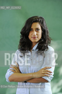Fatima Bhutto, Pakistani poet and writer, at the Edinburgh International Book Festival, Edinburgh, UK, August 15, 2010...copyright©Dan Phillips/Writer Pictures/Rosebud2