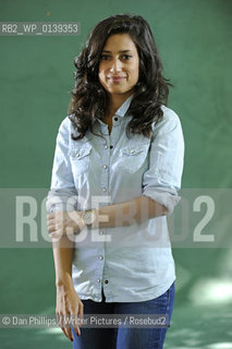 Fatima Bhutto, Pakistani poet and writer, at the Edinburgh International Book Festival, Edinburgh, UK, August 15, 2010...copyright©Dan Phillips/Writer Pictures/Rosebud2