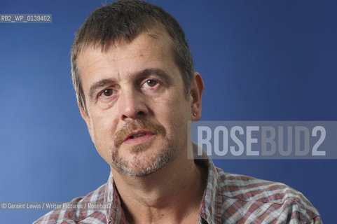 Mark Billingham, English novelist, screenwriter and standup comic, at the 2010 Edinburgh International Book Festival, August 25, 2010...Copyright©Geraint Lewis/Writer Pictures/Rosebud2