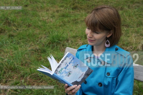 Olivia Billington, Belgian author, in Brussels, Belgium, August 06, 2010...copyright©.Christophe De Neef/Writer Pictures/Rosebud2