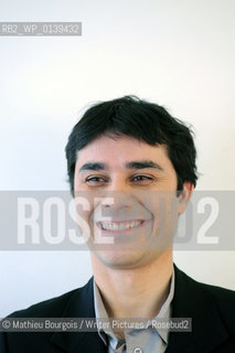 Laurent Binet, photographed in  Paris  . .copyright©Mathieu Bourgois/Writer Pictures/Rosebud2