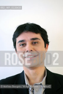 Laurent Binet, photographed in  Paris  . .copyright©Mathieu Bourgois/Writer Pictures/Rosebud2