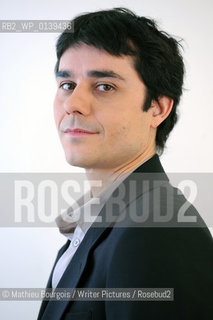 Laurent Binet, photographed in  Paris  . .copyright©Mathieu Bourgois/Writer Pictures/Rosebud2