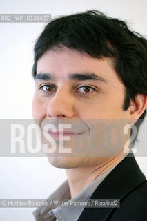 Laurent Binet, photographed in  Paris  . .copyright©Mathieu Bourgois/Writer Pictures/Rosebud2