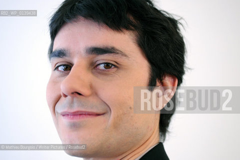 Laurent Binet, photographed in  Paris  . .copyright©Mathieu Bourgois/Writer Pictures/Rosebud2