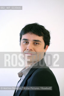 Laurent Binet, photographed in  Paris  . .copyright©Mathieu Bourgois/Writer Pictures/Rosebud2