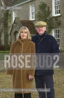 Author Charlotte Bingham photographed at home in Somerset in December 2003..Copyright©David Morrison/Writer Pictures/Rosebud2