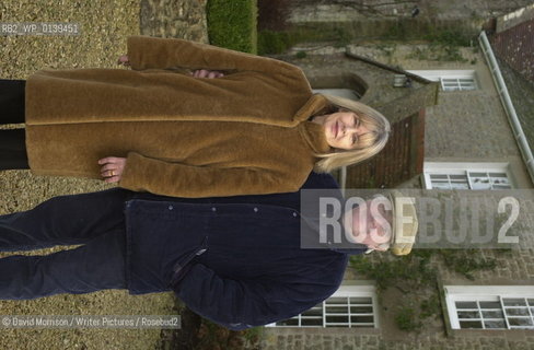 Author Charlotte Bingham photographed at home in Somerset in December 2003..Copyright©David Morrison/Writer Pictures/Rosebud2