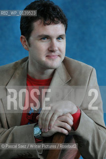 Alan Bissett, Scottish Author and Writer..Copyright©Pascal Saez/Writer Pictures/Rosebud2