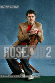 Alan Bissett, Scottish Author and Writer..Copyright©Pascal Saez/Writer Pictures/Rosebud2