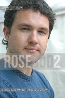 Alan Bissett, Scottish Author and Writer..Copyright©Pascal Saez/Writer Pictures/Rosebud2