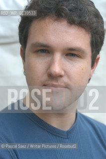 Alan Bissett, Scottish Author and Writer..Copyright©Pascal Saez/Writer Pictures/Rosebud2