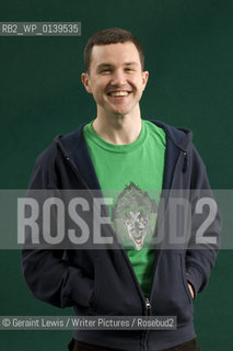 Alan Bissett, Scottish Author and Writer..Copyright©Geraint Lewis/Writer Pictures/Rosebud2