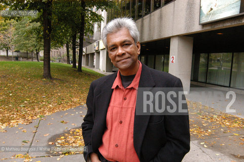 Neil Bissoondath ..copyright©Mathieu Bourgois/Writer Pictures/Rosebud2