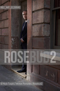 Tony Black, author.Street Photographer Nick Turpin photographs Thriller Writers for Arena Magazine on the streets of  London..***Hire Fees Apply***.***Call Agency***..copyright©Nick Turpin/Writer Pictures/Rosebud2