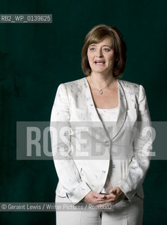 Cherie Blair, Barrister, Judge and wife or former UK Prime Minister Tony Blair at The Edinburgh  International Book Festival 2009...Copyright©Geraint Lewis/Writer Pictures/Rosebud2