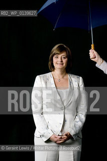 Cherie Blair, Barrister, Judge and wife or former UK Prime Minister Tony Blair at The Edinburgh  International Book Festival 2009...Copyright©Geraint Lewis/Writer Pictures/Rosebud2