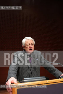 Roy Blount Jr., American writer, at the 7th annual Poetry & The Creative Mind at Alice Tully Hall, Lincoln Center, New York City, April 1, 2009...Copyright©Brian Palmer/Writer Pictures/Rosebud2