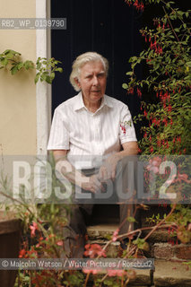 Ronald Blythe, author of Akenfield at his home in Essex...copyright©Malcolm Watson/Writer Pictures/Rosebud2