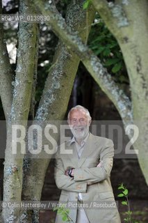 Chris Bonington at Borders Book Festival.Mountaineer Chris Bonington (right) and BBC Radio 4 Today programme presenter James Naughtie (left) at the Borders Book Festival, Melrose, Scottish Borders....copyright©Colin Hattersley/Writer Pictures/Rosebud2