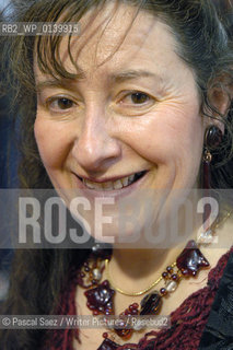 Writer Odile Bordaz at the Salon du Livre (Book Fair) in Paris, March 2006..Copyright©Pascal Saez/Writer Pictures/Rosebud2