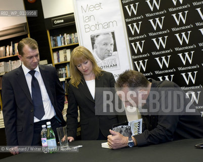 Sir Ian Botham at a book signing for his  new book My Sporting Heroes ..copyright©Nick Cunard/Writer Pictures/Rosebud2