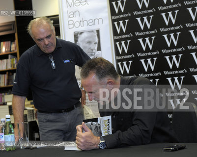 Sir Ian Botham at a book signing for his  new book My Sporting Heroes ..copyright©Nick Cunard/Writer Pictures/Rosebud2