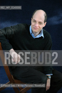 Writer and philosopher Alain de Botton at the Edinburgh International Book Festival...Copyright©Pascal Saez/Writer Pictures/Rosebud2