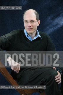 Writer and philosopher Alain de Botton at the Edinburgh International Book Festival...Copyright©Pascal Saez/Writer Pictures/Rosebud2