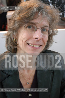 French writer Paule du Bouchet at the Salon du Livre (Book Fair) in Paris, March 2006..Copyright©Pascal Saez/Writer Pictures/Rosebud2