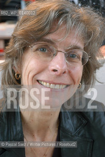 French writer Paule du Bouchet at the Salon du Livre (Book Fair) in Paris, March 2006..Copyright©Pascal Saez/Writer Pictures/Rosebud2