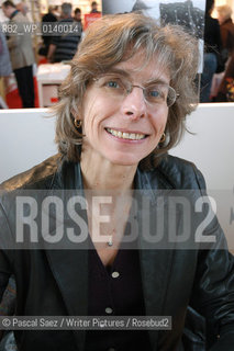 French writer Paule du Bouchet at the Salon du Livre (Book Fair) in Paris, March 2006..Copyright©Pascal Saez/Writer Pictures/Rosebud2