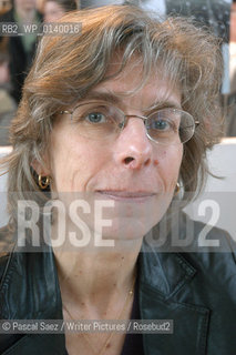 French writer Paule du Bouchet at the Salon du Livre (Book Fair) in Paris, March 2006..Copyright©Pascal Saez/Writer Pictures/Rosebud2