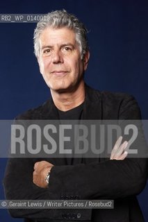 Anthony Bourdain, American chef and writer, at the 2010 Edinburgh International Book Festival. August 28, 2010..©.Geraint Lewis/Writer Pictures/Rosebud2