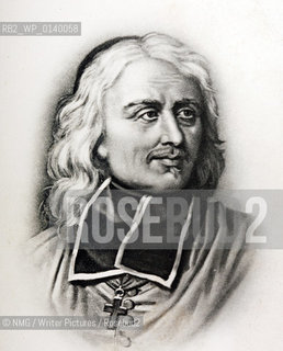 Jacques-Benigne Boussuet,  French Poet (1627-1704)..Copyright©NMG/Writer Pictures/Rosebud2