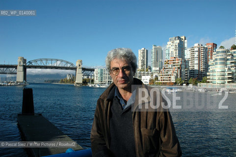 Canadian writer Pan Bouyoucas, author of The Man Who Wanted to Drink Up the Sea, and of Anna Pourquoi , at the Vancouver International Writers and Readers Festival...Copyright©Pascal Saez/Writer Pictures/Rosebud2