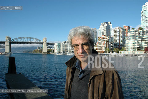 Canadian writer Pan Bouyoucas, author of The Man Who Wanted to Drink Up the Sea, and of Anna Pourquoi , at the Vancouver International Writers and Readers Festival...Copyright©Pascal Saez/Writer Pictures/Rosebud2