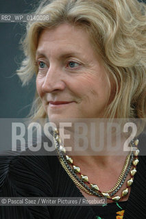 British writer and journalist Rosie Boycott at the Edinburgh International Book Festival 2007. ..Copyright©Pascal Saez/Writer Pictures/Rosebud2
