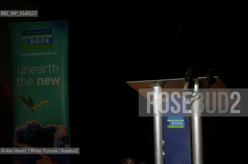 William Boyd reading live at the Queens Hall in Edinburgh as part of The Edinburgh International Book Festival Autumn Season. Introduced by Catherine Lockerbie...Copyright©Alex Hewitt/Writer Pictures/Rosebud2