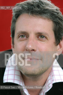  Writer Dominic Bradbury at the Edinburgh International Book Festival...Copyright©Pascal Saez/Writer Pictures/Rosebud2